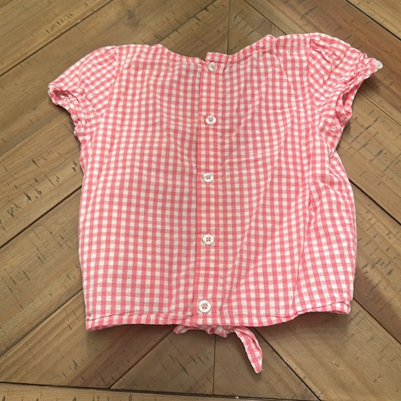 RuffleButts Gingham Top - Picture 3 of 3